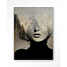 Wanddecoratie Head in the sky grijs
