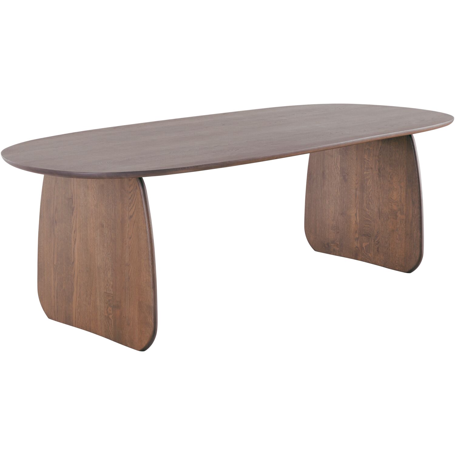 Eettafel Marandi organisch eiken bruin 240x100cm