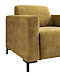 Fauteuil Alpa pocketveren/HR-schuim zitting gold