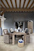Eettafel Bassano L220xB100 acaciahout rough warm grey