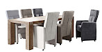 Eettafel Bassano L220xB100 acaciahout rough warm grey